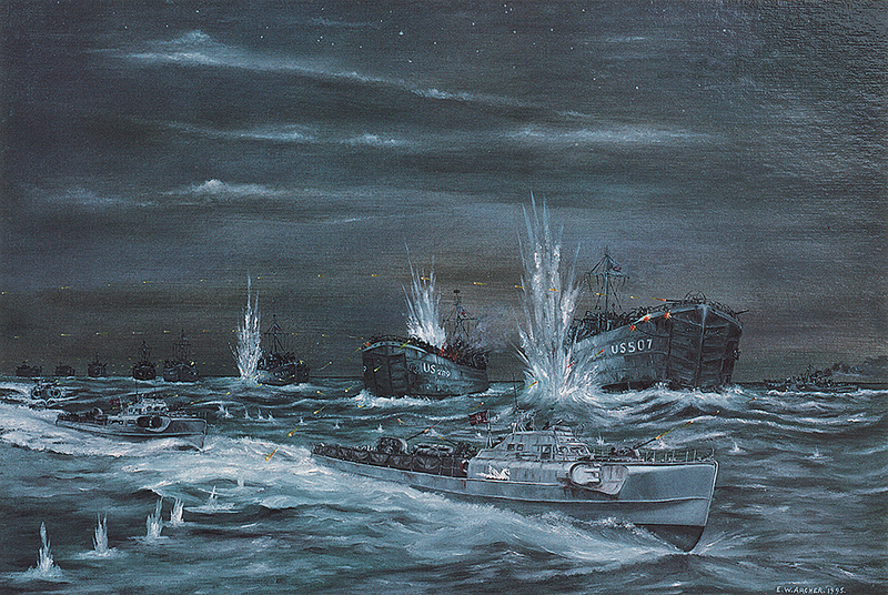 Illustration for article titled New Images Show Wreckage Of U.S. Ships Sunk During D-Day Preparations